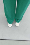 Viscose Linen Trousers Green