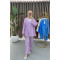 Side Tie Suit Lilac