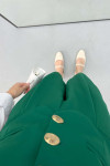 Vest and Trouser Set Emerald Green