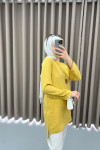 Slit Tunic Yellow