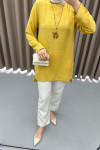 Slit Tunic Yellow