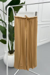 High Waist Wide Leg Trousers LATTE