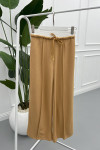 High Waist Wide Leg Trousers LATTE