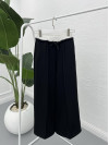 High Waist Wide Leg Trousers Black