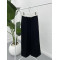 High Waist Wide Leg Trousers Black