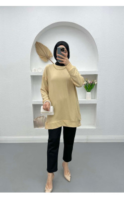 Chain Blouse Cream