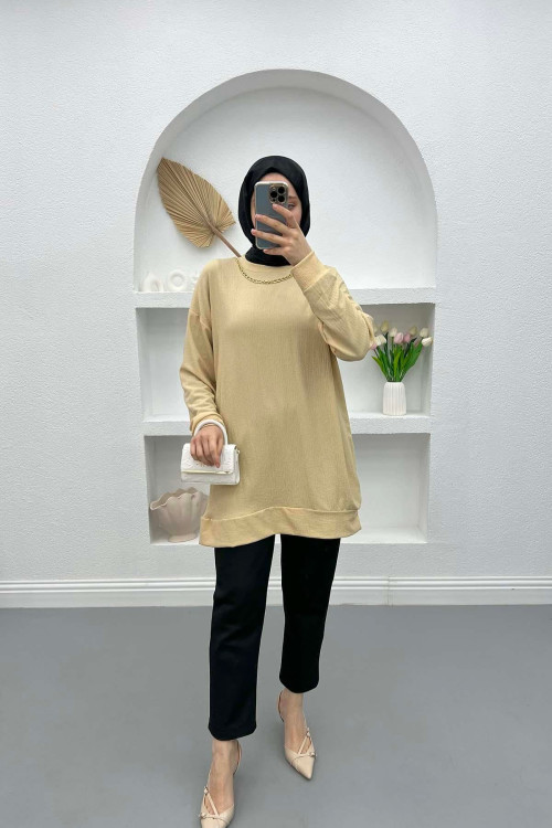 Chain Blouse Cream