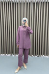 Chain Shirt Set Purple